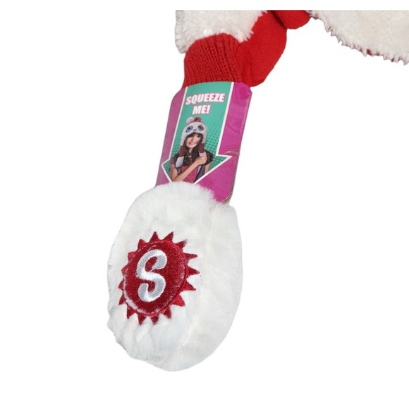 Shopkins Flipeez By ABG Winter Knit Fleece Hat Pink One Size Brand New 2017 Rare - Picture 4 of 5